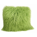 beautiful fashion	mongolian fur fabric throw cushion